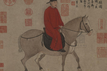 赵孟頫人骑图的创作背景是什么？人骑图卷介绍