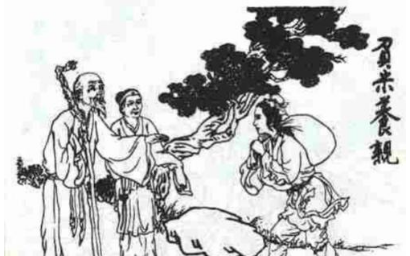 关于负米养亲出自哪个典故？该典故蕴含了什么哲学道理？