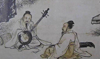 仇英的《蕉阴结夏图》展现了什么样的绘画技巧?