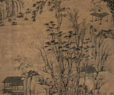 元四家之一的倪瓒,他的山水画有什么特点?